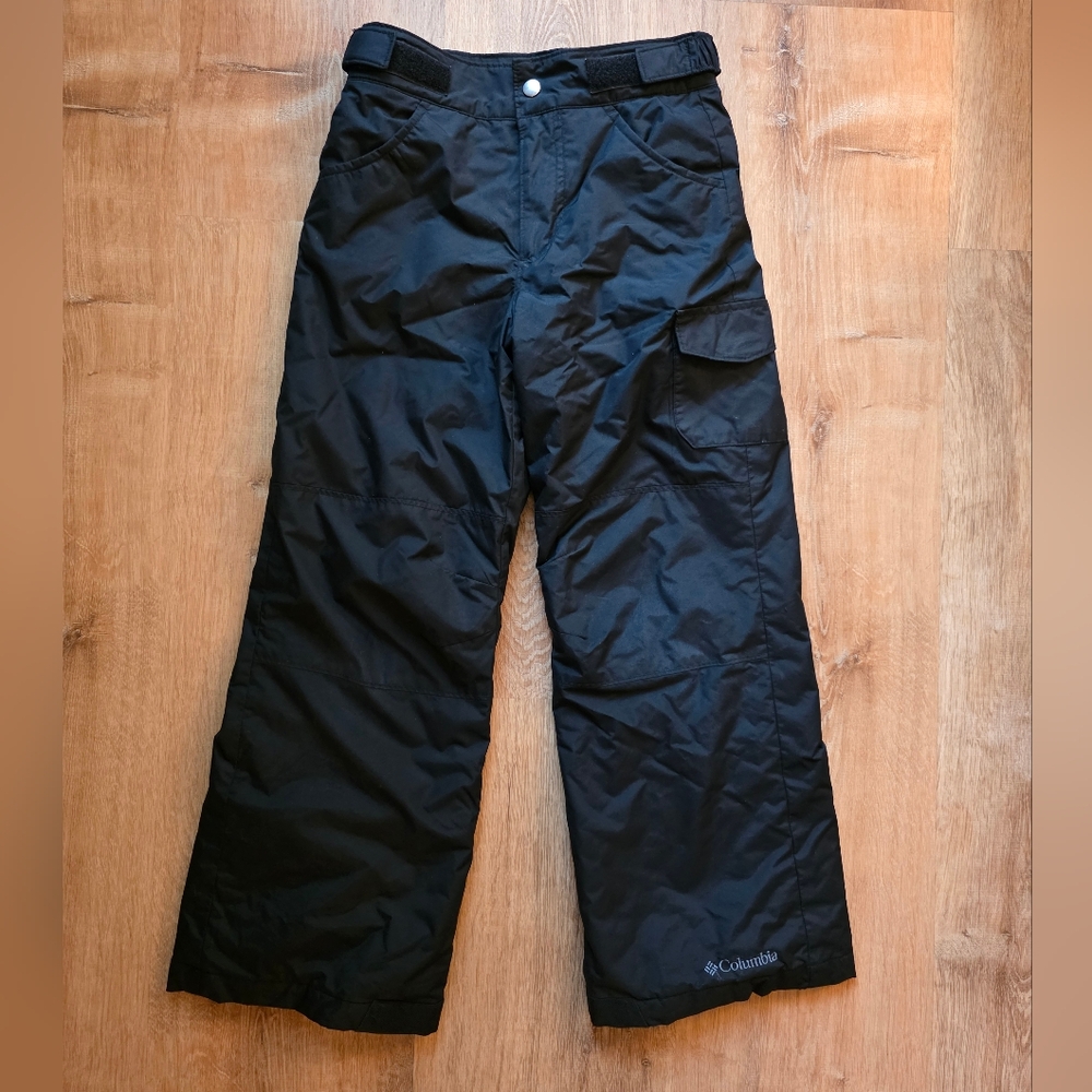 Columbia Kids Ice Slope Snow Pants - Black - Size Small 7/8